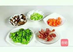 Illustration of how to make mustard fried rice 4