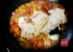 Illustration of how to make cherry tomatoes and egg noodles 8