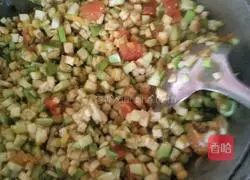 Illustration of three-vegetarian noodles 3