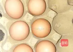 Illustration of how to make steamed buns and egg slices 1