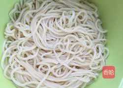 Illustration of how to make fried egg noodles 5
