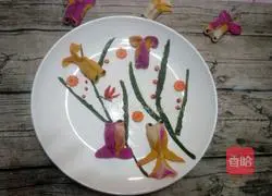 Illustration of how to make goldfish dumplings 7