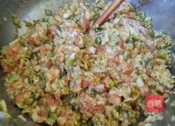 Illustration of how to make baby vegetable dumplings 7