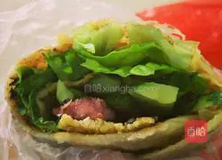 Illustration of how to make hand cakes 17