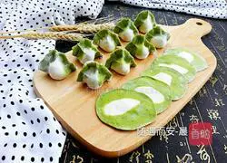 Illustration of how to make cabbage dumpling wrappers 13