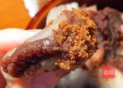 Illustration of making glutinous rice flour bean paste buns 3