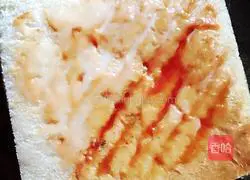 Illustration of how to make vegetable sandwiches 1