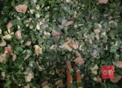 Illustration of how to make leek vegetarian buns 6