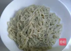 Illustration of how to make colorful vegetable noodles 5