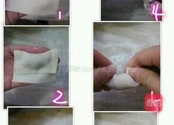 Illustration of how to make dumplings in my hometown 3