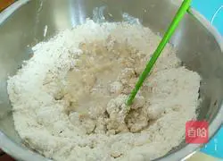 White-skinned red beans Purple potato cake recipe 2