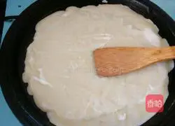 Illustration of how to make homemade pancakes and fruits 6