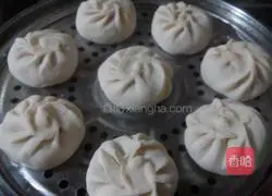 Corn, carrot and meat buns Illustration of how to do it 7