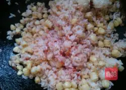 Illustration of how to make fried rice with assorted meatballs 6