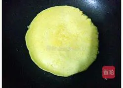 Illustration of how to make love egg pancake 8
