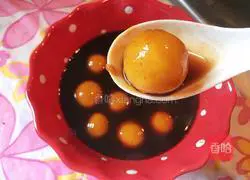 Illustration of how to make pumpkin glutinous rice balls stuffed with date paste 10