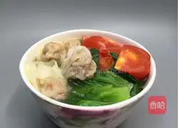 Illustration of how to make small wontons stuffed with mushrooms, carrots and carrots 11