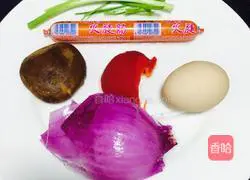 Egg Fried Rice Recipe Illustration 1