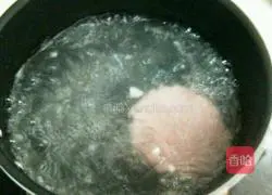 Illustration of how to make pig glutinous rice balls 3