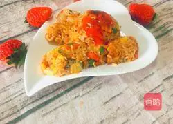Pitaya fried rice recipe 1