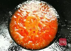 Illustration of how to make fried noodles with tomato sauce 5