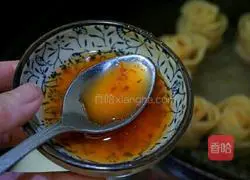 Illustration of how to make rose dumplings 8