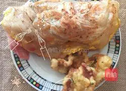 Illustration of how to make hand cakes (purchased on Taobao) 8 