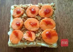 Illustration of how to make ham and cheese sandwich 9