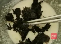 Illustration of how to make seaweed cake 5