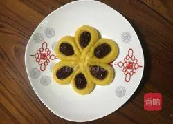 Illustration of how to make fancy bean paste stuffed buns 7