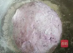 Illustration of how to make purple sweet potato buns 1