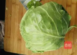 Illustration of how to make cabbage and dumpling stuffing 3