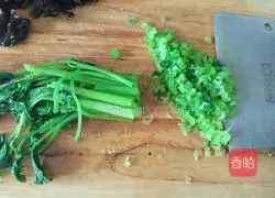 Illustration of how to make fungus and celery buns 8