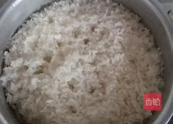 Sausage Illustration of how to make egg fried rice 2