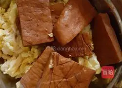 Illustration of how to make kohlrabi (cabbage) (cabbage) (cabbage) vegetarian stuffed buns 4