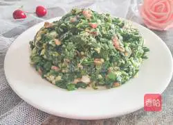 Illustration of how to make leek and pork dumpling stuffing 7