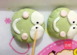 Illustration of how to make cartoon glutinous rice balls 5