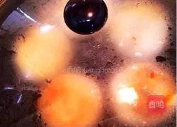 Illustration of making glutinous rice brown sugar cake 8