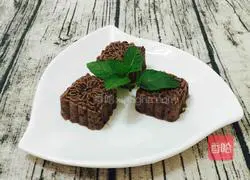 Illustration of how to make kidney bean cake 15