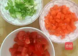 Colorful Fried Rice Recipe Illustration 2