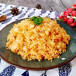 Spicy cabbage fried rice