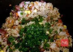 Chinese Sausage Braised Rice (Electric Rice) Pot version) Illustration 10