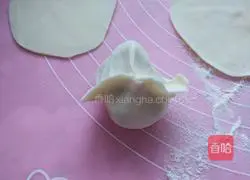 Illustration of how to make tofu stuffed dumplings 11
