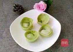 Illustration of making wheat dumplings 19