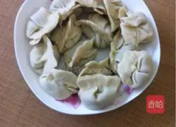 Illustration of how to make leek dumplings without leek filling 4