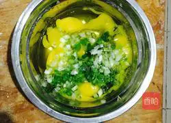 Illustration of how to make simple egg-filled pancakes 4