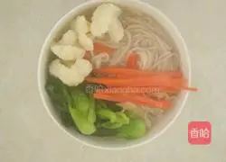 Illustration of home-cooked noodles 9