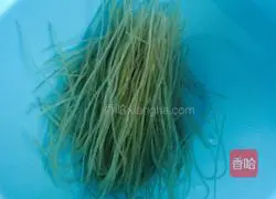 Chives and egg dumplings Practice illustration 2