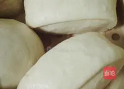 Illustration of how to cut steamed buns with whole wheat milk flavored knife 7