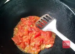 Illustration of how to make eggs and tomatoes 5